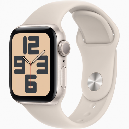 Dimprice Apple Watch SE 2023 2. Generation GPS 40 mm Polarstern Aluminiumgehause mit S M Polarstern Sportarmband