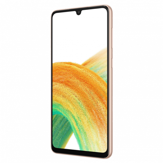 Samsung Galaxy A33 Android Sim Free Smartphone (5G, 6GB + 128GB) - Awesome Peach