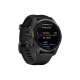 Garmin Fenix 7S Solar Edition (42 mm) – Schiefergrau mit schwarzem Band