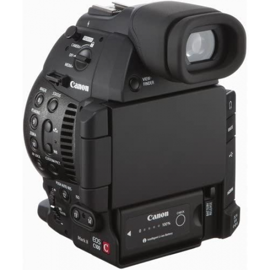 Canon EOS C100 Mark II Cinema EOS Kamera mit Dual Pixel CMOS AF (EF-Mount)