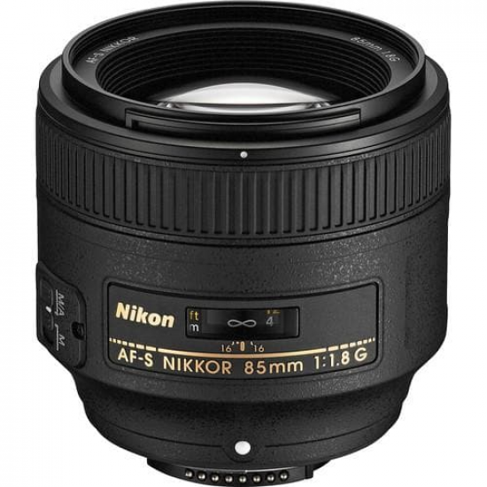 Nikon AF-S 85 mm f1,8 G kurzes Teleobjektiv mit Festbrennweite