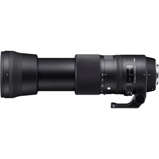 Sigma 150–600 mm f/5–6,3 DG OS HSM Contemporary Objektiv mit TC-1401 Konverter-Kit für Nikon-Kamera