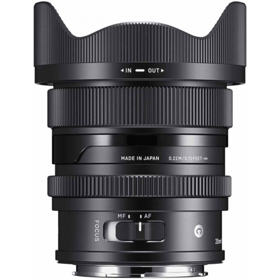 Sigma 20mm F2 DG DN Zeitgenössisches Objektiv (Sony E)