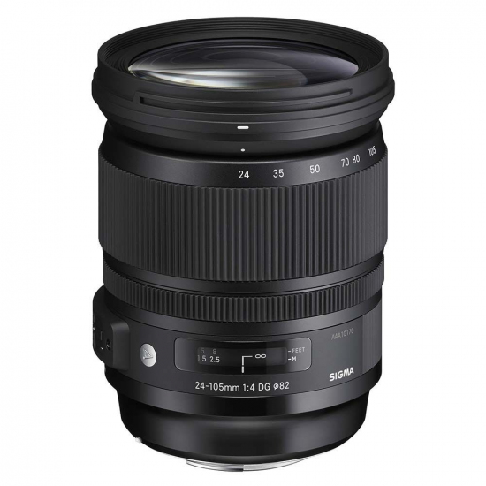 Sigma 24–105 mm F4 DG OS HSM Kunstschwarz (Nikon)